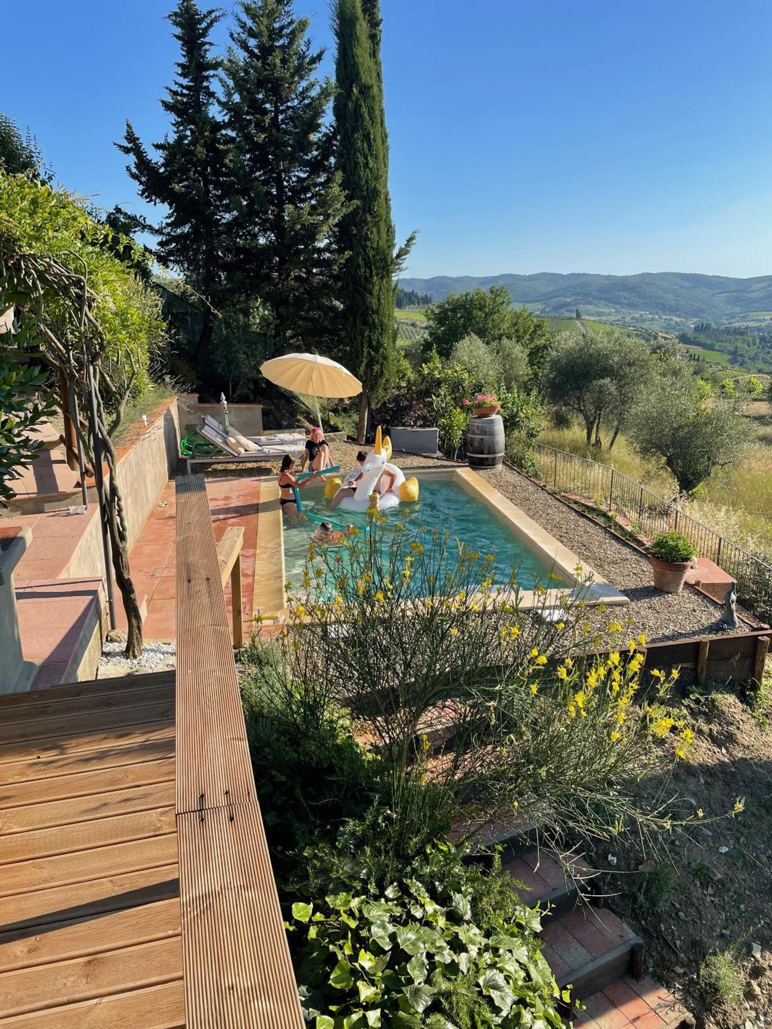 Casa Panzano Tuscany Panzano in Chianti Extérieur photo
